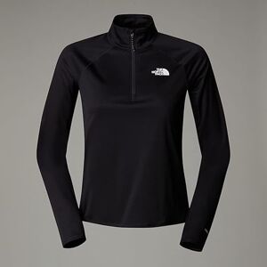 The North Face Women's Sunriser 1/4 Zip Long Sleeve top, TNF Black, M The North Face Women's Sunriser 1/4 Zip Long Sleeve top, TNF Black, M