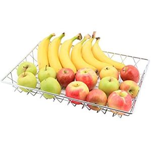 Genware NEV-CDB-4530 Chrome Display Basket, 45 cm x 30 cm x 5 cm Genware NEV-CDB-4530 Chrome Display Basket, 45 cm x 30 cm x 5 cm