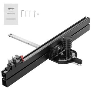 VEVOR Precision Miter Gauge, Standard Slot 3/4'' x 3/8'', Aluminum Alloy Table Saw Miter Gauge with 24 in Grating 15 Angle Stops Adjustable Spring Loaded Plunger and Removable Disc, for Woodworking VEVOR Precision Miter Gauge, Standard Slot 3/4'' x 3/8'', Aluminum Alloy Table Saw Miter Gauge with 24 in Grating 15 Angle Stops Adjustable Spring Loaded Plunger and Removable Disc, for Woodworking