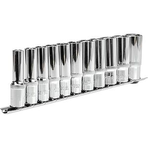 KS TOOLS 918.0611 3/8-inch Chrome+ Socket Set Deep (11 Pieces) KS TOOLS 918.0611 3/8-inch Chrome+ Socket Set Deep (11 Pieces)