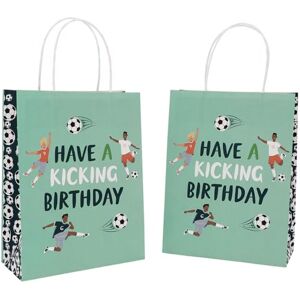 Folat 27573 Football Blue Green Gift Bags Fantastic Football 20 x 27 cm Pack of 6 Football Birthday Decoration for Children Boys and Girls Party Decoration Folat 27573 Football Blue Green Gift Bags Fantastic Football 20 x 27 cm Pack of 6 Football Birthday Decoration for Children Boys and Girls Party Decoration
