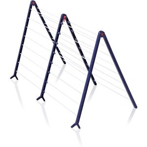 Leifheit Pegasus 190 Extendable Bathtub Airer, Over the Bath Clothes Dryer, Rustproof Small Airer for Indoor and Outdoor Use, Blue and White, 19 m Leifheit Pegasus 190 Extendable Bathtub Airer, Over the Bath Clothes Dryer, Rustproof Small Airer for Indoor and Outdoor Use, Blue and White, 19 m