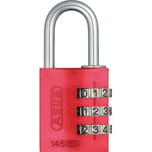 ABUS Padlock Combination Aluminum 30mm Red ABUS Padlock Combination Aluminum 30mm Red