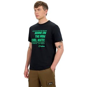 Berghaus Men's High Level Route Tee, Jet Black, 2XL Berghaus Men's High Level Route Tee, Jet Black, 2XL