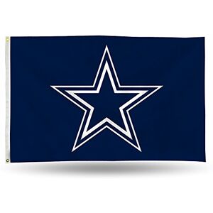 Rico Industries NFL Football Dallas Cowboys Blue 3' x 5' Banner Flag Rico Industries NFL Football Dallas Cowboys Blue 3' x 5' Banner Flag