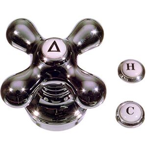 Danco 46006 Cross Faucet Handle in Chrome with 3 Buttons Danco 46006 Cross Faucet Handle in Chrome with 3 Buttons