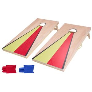 VEVOR Cornhole Set, 4x2 ft Corn Hole Game Boards, Solid Wood Portable Toss Board, Indoor and Outdoor Cornhole Play for Adults, Include 8 Bean Bags and Handle, for Yard, Backyard, Beach, Camping VEVOR Cornhole Set, 4x2 ft Corn Hole Game Boards, Solid Wood Portable Toss Board, Indoor and Outdoor Cornhole Play for Adults, Include 8 Bean Bags and Handle, for Yard, Backyard, Beach, Camping