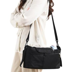 PRIMUZ Stroller Organizer Bag, Zippered Waterproof Stroller Bag, Zippered Pocket Baby Bag with Phone and Cup Holders, Anti-Slip Stroller Bag for Umbrella Baby Home Outdoor PRIMUZ Stroller Organizer Bag, Zippered Waterproof Stroller Bag, Zippered Pocket Baby Bag with Phone and Cup Holders, Anti-Slip Stroller Bag for Umbrella Baby Home Outdoor