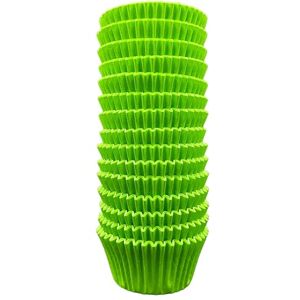 Scrumptious! 180PC Cupcake Cases Lime Green 65GSM 51mm x 38mm Greaseproof Paper Baking Cases Great for Halloween Birthday and Anniversary Party Muffins Cakes and Bakes Scrumptious! 180PC Cupcake Cases Lime Green 65GSM 51mm x 38mm Greaseproof Paper Baking Cases Great for Halloween Birthday and Anniversary Party Muffins Cakes and Bakes