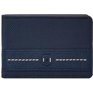 Fossil Men's Front Pocket Wallet, Navy, One Size, Front Pocket Wallet Fossil Men's Front Pocket Wallet, Navy, One Size, Front Pocket Wallet