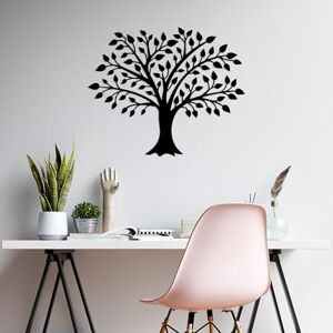 Hanah Home Stylish Black Decorative Metal Wall Accessory, 70 x 57 cm, 100% Metal, 1.5 mm Thickness, Easy Wall Mounting, Perfect for Modern Decor Hanah Home Stylish Black Decorative Metal Wall Accessory, 70 x 57 cm, 100% Metal, 1.5 mm Thickness, Easy Wall Mounting, Perfect for Modern Decor