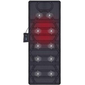 Snailax Full Body Massage Mat with Heat 10 Motors Vibrating Full Back Massagers with 2 Heating Pads for Neck, Back, Shoulders, Massage Mattress Pad, Lumbar Calf Muscle Relaxation,Father's Day Gifts Snailax Full Body Massage Mat with Heat 10 Motors Vibrating Full Back Massagers with 2 Heating Pads for Neck, Back, Shoulders, Massage Mattress Pad, Lumbar Calf Muscle Relaxation,Father's Day Gifts