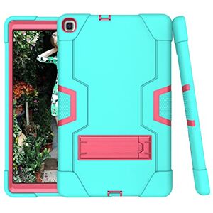 YEOU Samsung Tab A8 10.5 x200/x205 (2021) Case with Kickstand, Durable Heavy Shock Door Hybrid Protective Cover (Aqua+Rosened) YEOU Samsung Tab A8 10.5 x200/x205 (2021) Case with Kickstand, Durable Heavy Shock Door Hybrid Protective Cover (Aqua+Rosened)