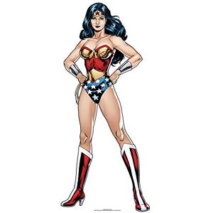 STAR CUTOUTS DC COMICS Wonder Woman Cut Out, Cardboard, Multi-Colour, 92 x 40 x 92 cm STAR CUTOUTS DC COMICS Wonder Woman Cut Out, Cardboard, Multi-Colour, 92 x 40 x 92 cm