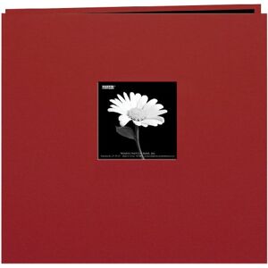 Pioneer 8 x 8-inch Book Cloth Cover Post Bound Album, Burgundy Pioneer 8 x 8-inch Book Cloth Cover Post Bound Album, Burgundy