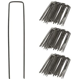 Relaxdays Ground Anchor Set of 150, Hard Soil, Camping, Garden Stakes, Metal, 15cm Length, Ø 2mm, Durable, Black, Alloy Steel, 15 x 3 x 0.2 cm Relaxdays Ground Anchor Set of 150, Hard Soil, Camping, Garden Stakes, Metal, 15cm Length, Ø 2mm, Durable, Black, Alloy Steel, 15 x 3 x 0.2 cm