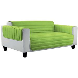 Italian Bed Linen Elegant quilted sofa cover Doubleface, apple green/dark blue 1 place, 100% microfiber Italian Bed Linen Elegant quilted sofa cover Doubleface, apple green/dark blue 1 place, 100% microfiber