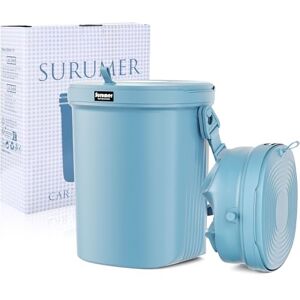 Surume 2 Gallons Silicon Car Trash Can with Lid 100% Leak-Proof Car Trash Bin, Waterproof Car Garbage Can, Car Gifts for Men and Women Surume 2 Gallons Silicon Car Trash Can with Lid 100% Leak-Proof Car Trash Bin, Waterproof Car Garbage Can, Car Gifts for Men and Women