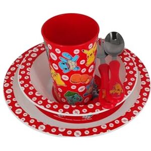 HOX Officially Licensed 5-Piece PP Dinnerware Set – BPA-Free, Durable, Lightweight & Kid-Friendly Tableware Pokemon HOX Officially Licensed 5-Piece PP Dinnerware Set – BPA-Free, Durable, Lightweight & Kid-Friendly Tableware Pokemon