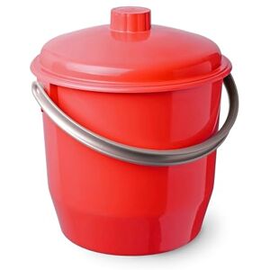 TATAY Lid Bin, 17L Capacity, Polypropylene, BPA Free, Garbage Bag 17L, White, Measures 36 x 35 x 35 x 33 cm. TATAY Lid Bin, 17L Capacity, Polypropylene, BPA Free, Garbage Bag 17L, White, Measures 36 x 35 x 35 x 33 cm.