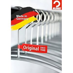 MAWA Set of 50 Space Saving Non-Slip Hangers Ideal for Shirts and Blouses with 360° Rotating Hook Non-Slip Coating 45cm Silver MAWA Set of 50 Space Saving Non-Slip Hangers Ideal for Shirts and Blouses with 360° Rotating Hook Non-Slip Coating 45cm Silver