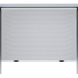 Amig Roll-Up Mosquito Net for Windows White Aluminium and Grey Fibreglass Mesh Easy Installation Insect Protection 120 x 120 cm Durable and Breathable Amig Roll-Up Mosquito Net for Windows White Aluminium and Grey Fibreglass Mesh Easy Installation Insect Protection 120 x 120 cm Durable and Breathable