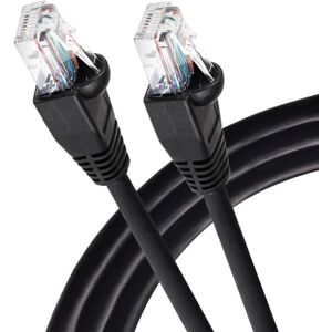 Maplin Ethernet Cable 50M Black CAT6 Gigabit LAN UTP Network Cable RJ45 High-Speed 10Gbps Compatible with Laptop/PC, CCTV, PS4/5, Xbox, Switch, Modem, Router, Smart TV, Printer, Sky Box, WiFi Extender Maplin Ethernet Cable 50M Black CAT6 Gigabit LAN UTP Network Cable RJ45 High-Speed 10Gbps Compatible with Laptop/PC, CCTV, PS4/5, Xbox, Switch, Modem, Router, Smart TV, Printer, Sky Box, WiFi Extender