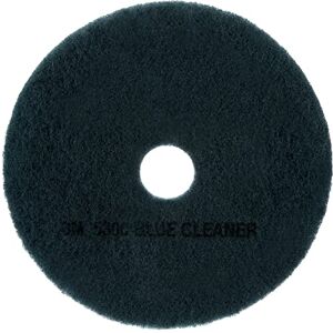 3M Blue Cleaner Pad 5300, 13" Floor Care Pad (Case of 5) 3M Blue Cleaner Pad 5300, 13" Floor Care Pad (Case of 5)