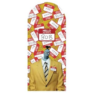 STAR CUTOUTS SC4649 Beetlejuice Beetlejuice Name Is Bob Backdrop – 185cm Cardboard Cutout for Displays, Parties & Film Fans STAR CUTOUTS SC4649 Beetlejuice Beetlejuice Name Is Bob Backdrop – 185cm Cardboard Cutout for Displays, Parties & Film Fans