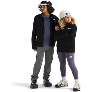 The North Face Kids Hike Midlayer Full Zip Jacket, Tnf Black, 176 The North Face Kids Hike Midlayer Full Zip Jacket, Tnf Black, 176