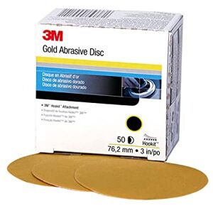 3M Hookit Gold Disc 236U, 00921, 3 in, P80, 50 discs per carton 3M Hookit Gold Disc 236U, 00921, 3 in, P80, 50 discs per carton