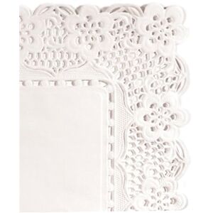 García de Pou Garcia de Pou Rectangular Doilies, Paper, White, 50 x 40 x 30 cm García de Pou Garcia de Pou Rectangular Doilies, Paper, White, 50 x 40 x 30 cm