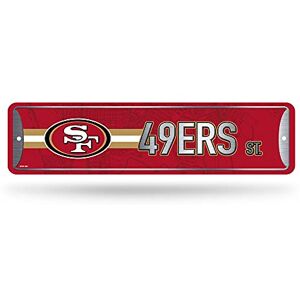 Rico Industries NFL Kansas City Chiefs Home Décor Metal Street Sign (4" x 15") Great for Home, Office, Bedroom, & Man Cave Made,Silver Rico Industries NFL Kansas City Chiefs Home Décor Metal Street Sign (4" x 15") Great for Home, Office, Bedroom, & Man Cave Made,Silver