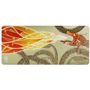 SteelSeries QcK Gaming Mousepad — CS2 Dragon Lore — XXL Dimensions — Sized to Cover Desks — Peak Tracking and Stability — for FPS, Action, RPG Gaming Genres SteelSeries QcK Gaming Mousepad — CS2 Dragon Lore — XXL Dimensions — Sized to Cover Desks — Peak Tracking and Stability — for FPS, Action, RPG Gaming Genres