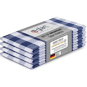 Glart 48BYB Cotton Dish Towels 4-Pack 50x70cm Bavarian Check Kitchen Towels absorbent, lint-free & washable for drying & cleaning Designed in Germany Glart 48BYB Cotton Dish Towels 4-Pack 50x70cm Bavarian Check Kitchen Towels absorbent, lint-free & washable for drying & cleaning Designed in Germany
