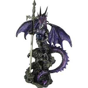 Nemesis Now Dragon Blade 22.5cm Letter Opener, Resin, Purple, One Size Nemesis Now Dragon Blade 22.5cm Letter Opener, Resin, Purple, One Size