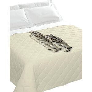 Italian Bed Linen 8058575009517 Summer Duvets with Digital Print/Tiger Grey, Grey, 100% Cotton, Single Size 170 x 270 x 1 cm Italian Bed Linen 8058575009517 Summer Duvets with Digital Print/Tiger Grey, Grey, 100% Cotton, Single Size 170 x 270 x 1 cm