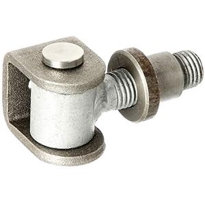 Alberts Gah- 418311 Gate Hinge Adjustable by 15 mm, U-Bracket with Steel for Welding On Threaded M20 Alberts Gah- 418311 Gate Hinge Adjustable by 15 mm, U-Bracket with Steel for Welding On Threaded M20