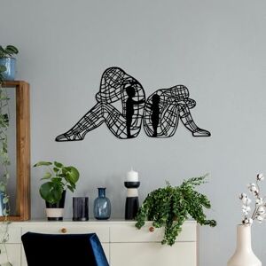 Hanah Home Stylish Black Decorative Metal Wall Accessory, 33 x 70 cm, 100% Metal, 1.5 mm Thick, Lightweight & Easy to Hang, Perfect for Modern Decor Hanah Home Stylish Black Decorative Metal Wall Accessory, 33 x 70 cm, 100% Metal, 1.5 mm Thick, Lightweight & Easy to Hang, Perfect for Modern Decor