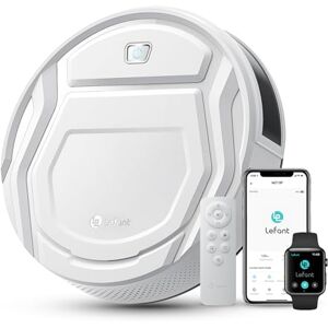 Lefant M210 Robot Vacuum Cleaner, 2200Pa Strong Suction, 7.8cm Thin 28cm DIA, Automatic Self-Charging Small Robotic Vacuum, Wi-Fi/App/Alexa Remote Control Lefant M210 Robot Vacuum Cleaner, 2200Pa Strong Suction, 7.8cm Thin 28cm DIA, Automatic Self-Charging Small Robotic Vacuum, Wi-Fi/App/Alexa Remote Control