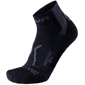 UYN Run Super Fast Anthracite/Black - Running Socks UYN Run Super Fast Anthracite/Black - Running Socks