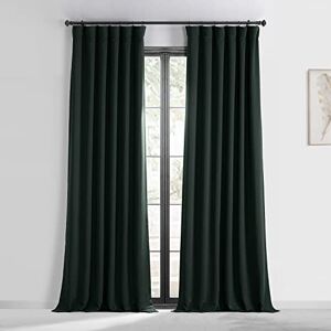 HPD Half Price Drapes Room Darkening Curtains 96 Inches Long for Bedroom & Living Room (1 Panel), 50 X 96, Dark Mallard HPD Half Price Drapes Room Darkening Curtains 96 Inches Long for Bedroom & Living Room (1 Panel), 50 X 96, Dark Mallard