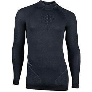 UYN U100076 Fusyon Uw Lg_Sl.Turtleneck T-Shirt Men's Black/Anthracite/Anthracite XXL UYN U100076 Fusyon Uw Lg_Sl.Turtleneck T-Shirt Men's Black/Anthracite/Anthracite XXL