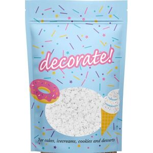 decorate! Halloween White Ghost Cake Topper Sprinkles 400g Edible Matt Sugar Shapes Cupcake Decorations Ideal for Halloween and Pacman Themed Party Cakes & Bakes decorate! Halloween White Ghost Cake Topper Sprinkles 400g Edible Matt Sugar Shapes Cupcake Decorations Ideal for Halloween and Pacman Themed Party Cakes & Bakes
