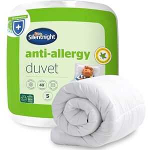Silentnight Anti Allergy Double Duvet 10.5 Tog All Year Round Winter Quilt Duvet Anti-Bacterial and Machine Washable with Allergy UK Approved Anti Allergy Fibres Double Bed Silentnight Anti Allergy Double Duvet 10.5 Tog All Year Round Winter Quilt Duvet Anti-Bacterial and Machine Washable with Allergy UK Approved Anti Allergy Fibres Double Bed