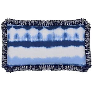 Sleepdown Tie Dye Fringe Filled Cushion Soft Decorative Cotton Cushion for Home Decor Sofa Bedroom and Car 30cm x 50cm Blue Sleepdown Tie Dye Fringe Filled Cushion Soft Decorative Cotton Cushion for Home Decor Sofa Bedroom and Car 30cm x 50cm Blue
