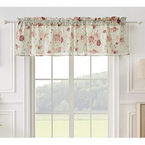Greenland Home Antique Rose 100% Cotton Extra-Wide Window Valance, 84 W x 19 L inches Blue Greenland Home Antique Rose 100% Cotton Extra-Wide Window Valance, 84 W x 19 L inches Blue