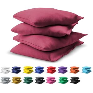 GoSports Cornhole Bean Bags Set of 4 Regulation All Weather Burgundy GoSports Cornhole Bean Bags Set of 4 Regulation All Weather Burgundy