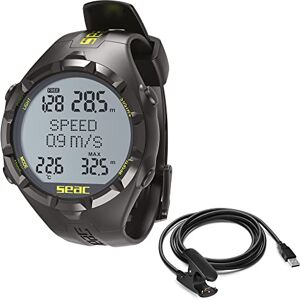 SEAC Apnea HR, Freediving Computer + USB Cable for Data Download SEAC Apnea HR, Freediving Computer + USB Cable for Data Download