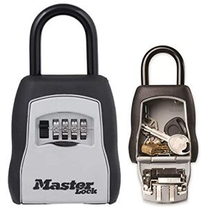 Master Lock Portable Key Safe with Shackle, Medium 90 x 157 x 40 mm, Outdoor, for Home Office Industries Vehicles Master Lock Portable Key Safe with Shackle, Medium 90 x 157 x 40 mm, Outdoor, for Home Office Industries Vehicles